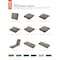 Classic Accessories Patio Lounge Chair/Loveseat Back Cushion, 23 x 20 x 4 Inch, Dark Taupe 62-060-TAUPE-EC - alternate 7